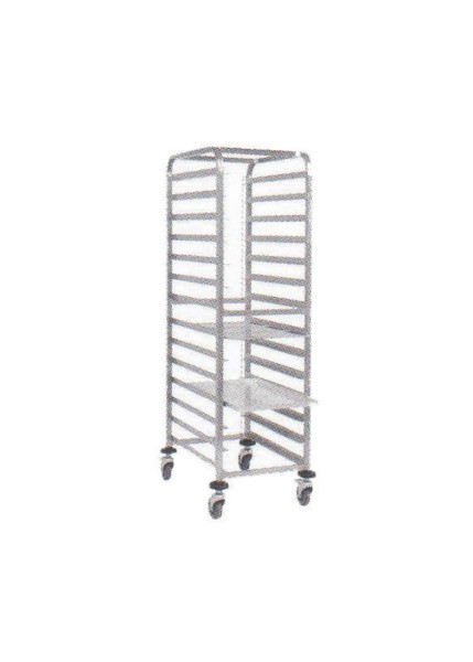 Trolley MT130X2 201 Tepsi Taşıma Arabası 60x40cm Tepsi İçin