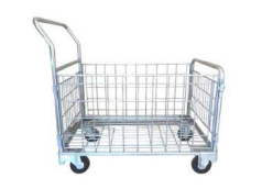 Trolley MT191G Yük Taşoma Arabası Tel Sepetli - 1
