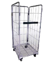 Trolley MT197G Yük Taşıma Arabası Tel 3 Yan Kapılı