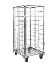 Trolley MT198G Yük Taşıma Arabası Tel 4 Yan Kapılı