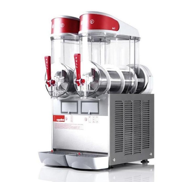 Ugolini - Ugolini MT2 Buzlu İçecek Ice Slush Makinesi, 2x10 L