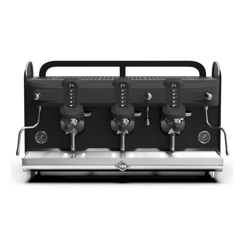 VBM Black Moon Espresso Kahve Makinesi, 3 Gruplu, Siyah - 1