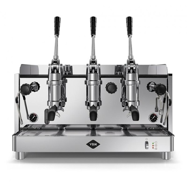 VBM - VBM Replica Piston Espresso Kahve Makinesi, 3 Gruplu