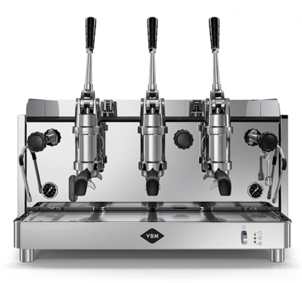VBM Replica Pistone Espresso Kahve Makinesi, 3 Gruplu - Thumbnail