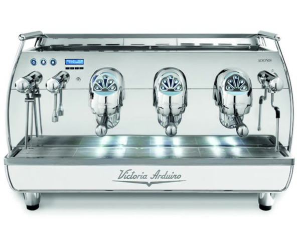 Victoria Arduino - Victoria Arduino Adonis Style Espresso Kahve Makinesi, 3 Gruplu, Metalik Victoria Arduino - Victoria Arduino Adonis Style Espresso Kahve Makinesi, 3 Gruplu, Metalik