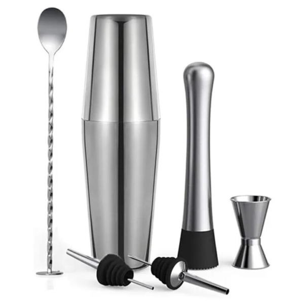 Vosco - Vosco VB-KB6 6 Parça Boston Shaker Kokteyl Seti, 750 ml