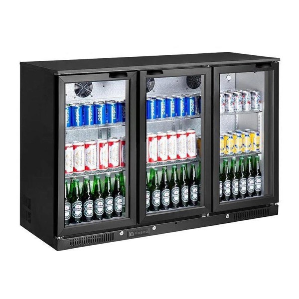 Vosco - Vosco VBBC-350S 3 Kapılı Bar Arkası Şişe Soğutucu Dolap