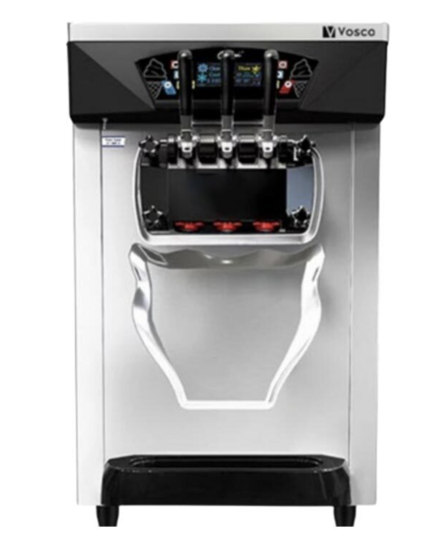 Vosco - Vosco VBJK-28T Pro 3 Kollu Soft Dondurma Makinesi, 25 L