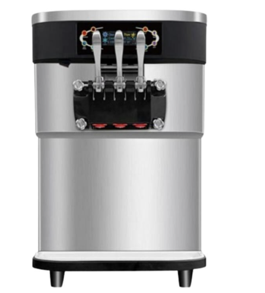 Vosco - Vosco VBT-32T PRO Üç Kollu Soft Dondurma Makinesi, 32 L