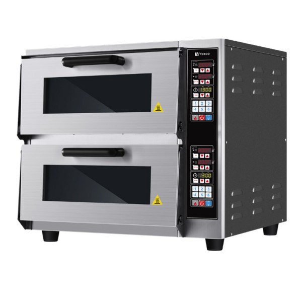 Vosco - Vosco VCP-04 25 cm 8 Pizza Kapasiteli Taş Pizza Fırını, Elektrikli