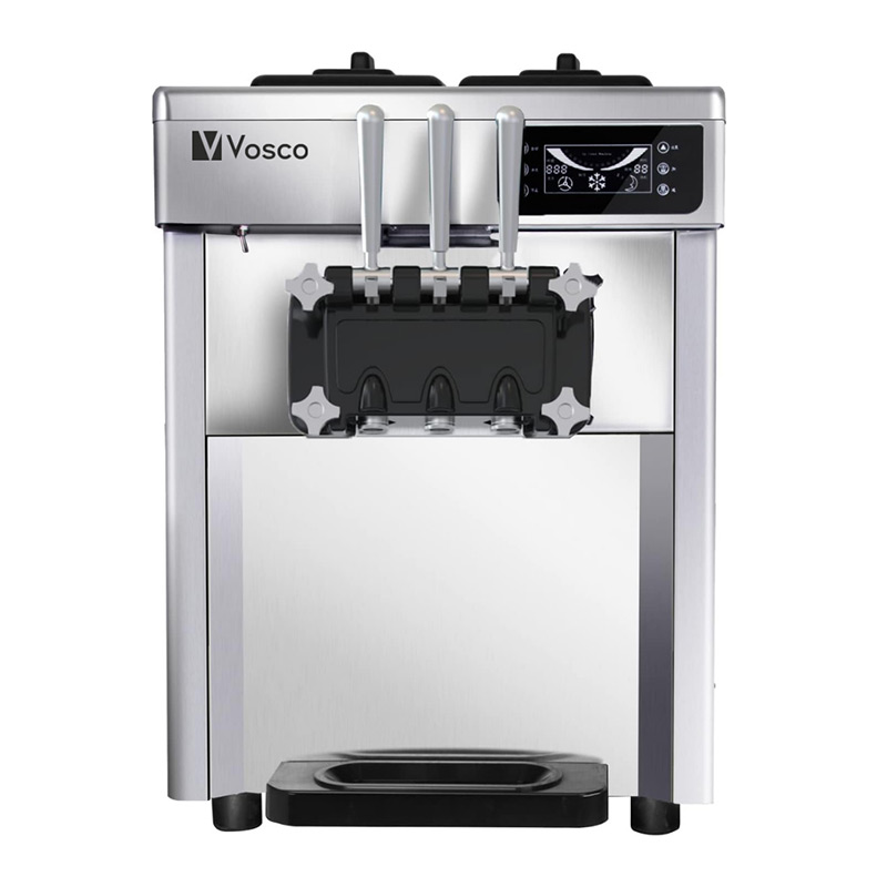 Vosco VD-520S-PRO Üç Kollu Set Üstü Dondurma Makinesi - 1