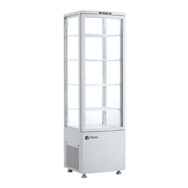 Vosco - Vosco VFT-280L-B Dik Tip Soğuk Teşhir Dolabı,Beyaz