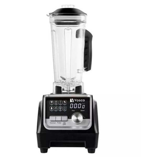 Vosco - Vosco VHS-206C Pro Dijital Buz Kırıcı Bar Blender, 2 L, 1600 W, Mavi Vosco - Vosco VHS-206C Pro Dijital Buz Kırıcı Bar Blender, 2 L, 1600 W, Mavi