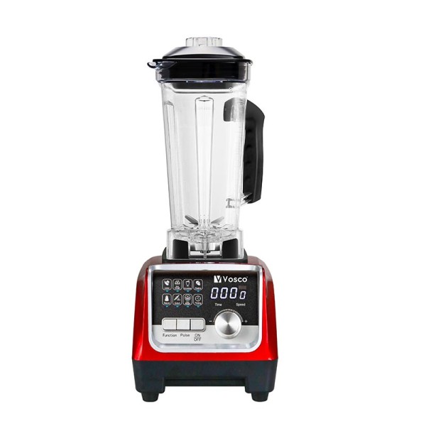 Vosco - Vosco VHS-206C Pro Dijital Buz Kırıcı Bar Blender,Kırmızı