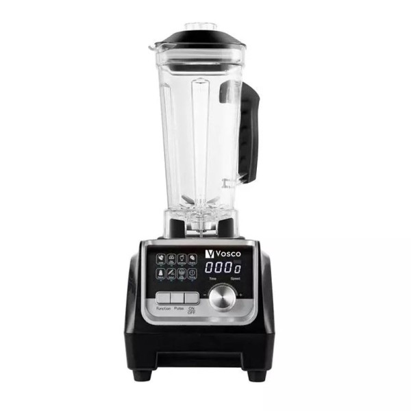 Vosco - Vosco VHS-206C Pro Dijital Buz Kırıcı Bar Blender,Siyah