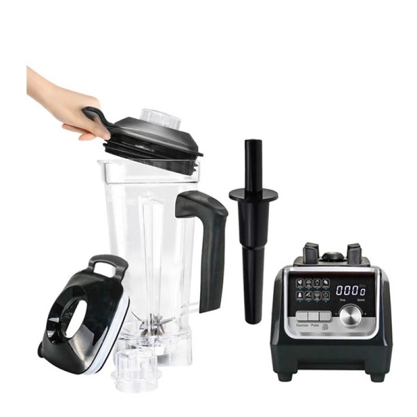 Vosco VHS-206C Pro Dijital Buz Kırıcı Bar Blender,Siyah - Thumbnail