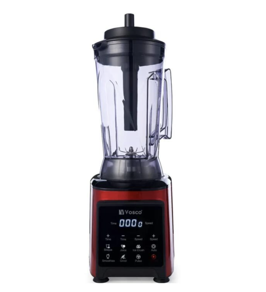 Vosco - Vosco VHS-360CK Pro XL 8 Bıçaklı Dijital Bar Blender, 4 L, Kırmızı Vosco - Vosco VHS-360CK Pro XL 8 Bıçaklı Dijital Bar Blender, 4 L, Kırmızı