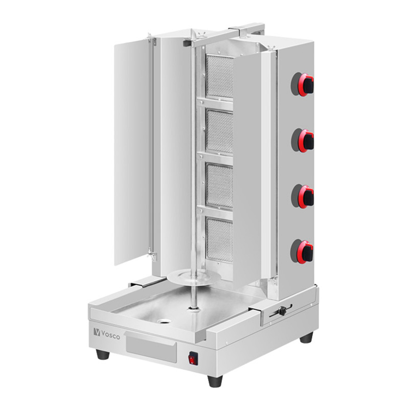 Vosco VKM-G4R Alttan Motorlu 4 Radyanlı Döner Makinesi - 1
