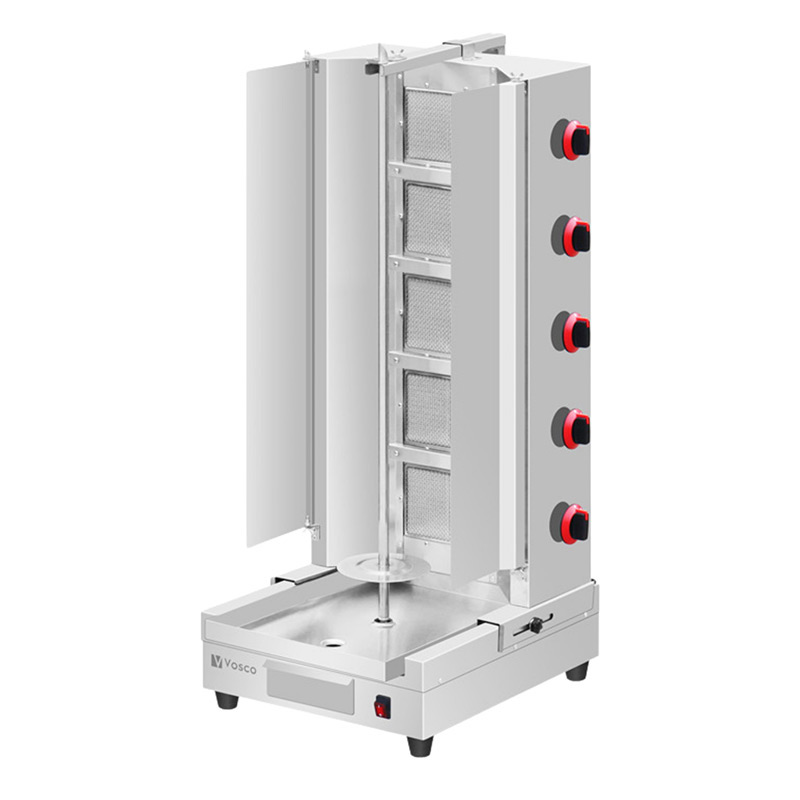 Vosco VKM-G5R Alttan Motorlu 5 Radyanlı Döner Makinesi - 1