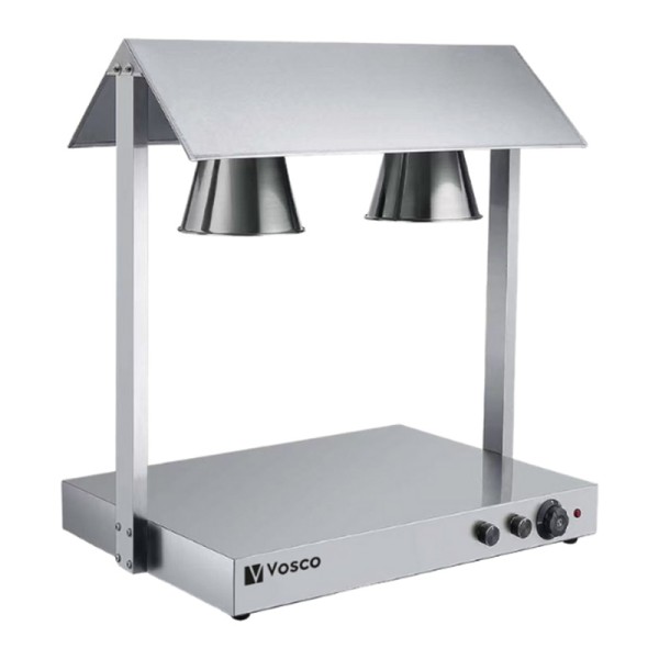 Vosco - Vosco VLM-2S İki Isıtıcı Lambalı Sıcak Teşhir Ünitesi, 75x50x70 cm