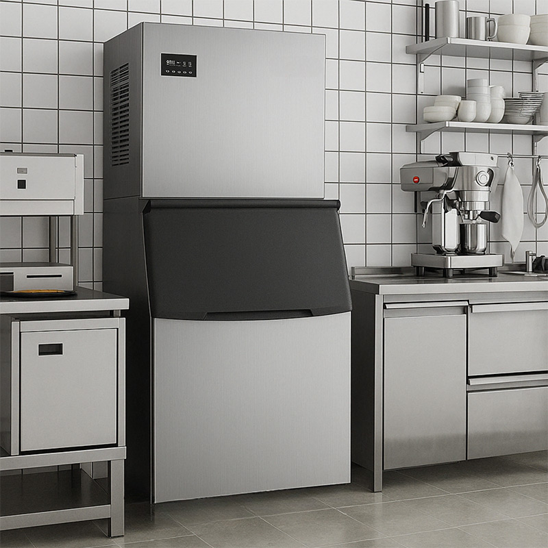 Vosco VSC-300C Hazneli Küp Buz Makinesi - 2