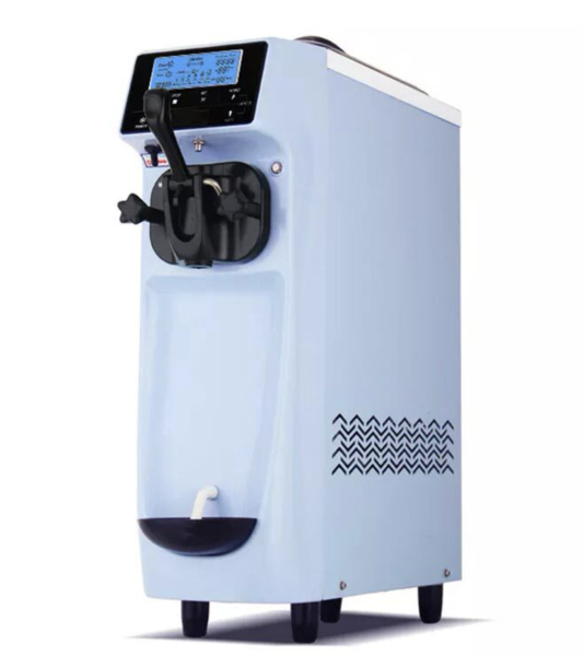 Vosco - Vosco VST-16EM Tek Kollu Soft Dondurma Makinesi, Mavi