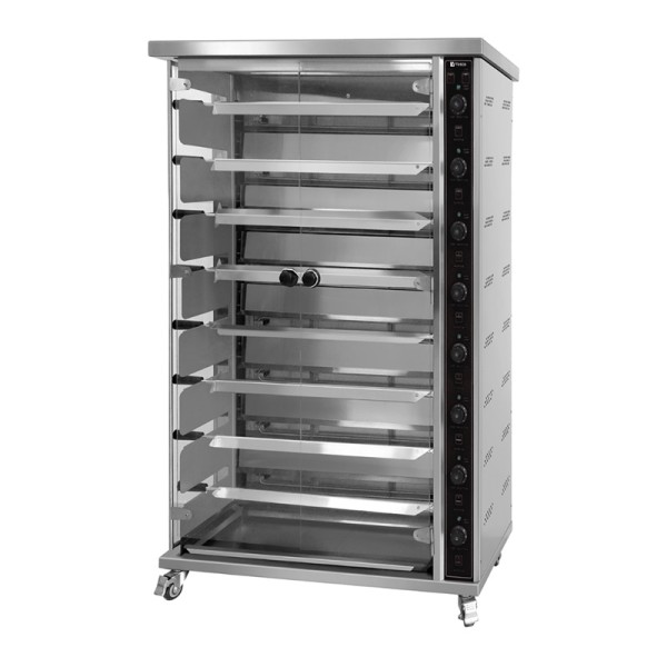 Vosco - Vosco VWJG-8P 40 Piliç Kapasiteli Piliç Çevirme Fırını, Elektrikli