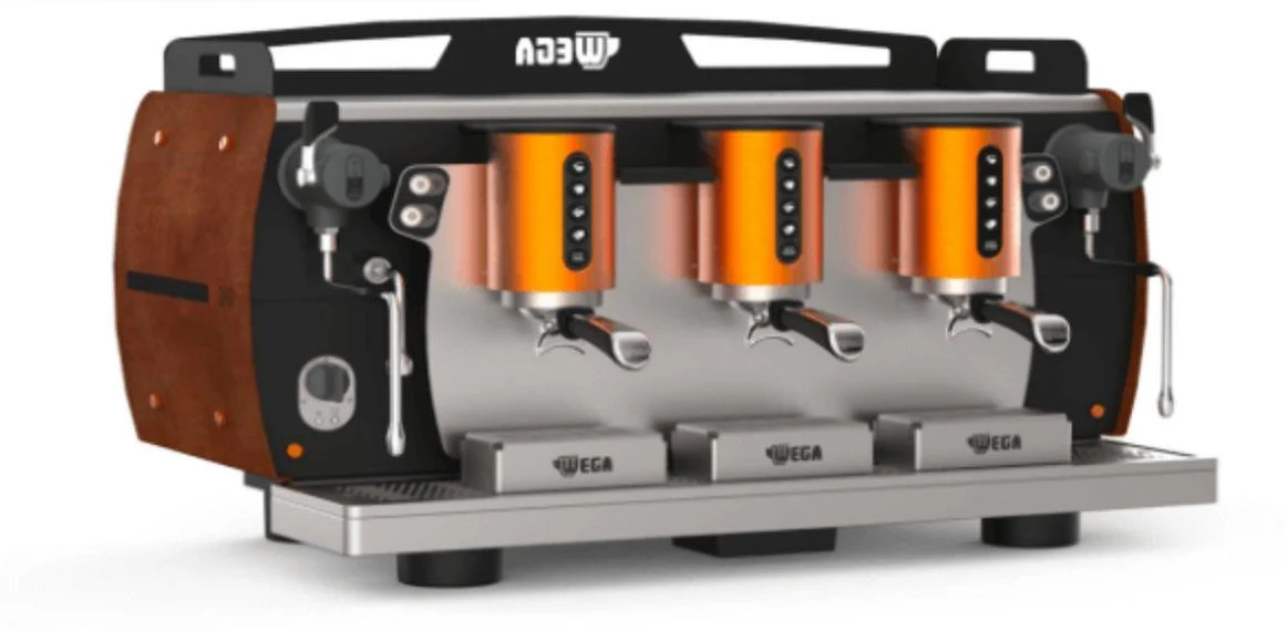 Wega - Wega Tam Otomatik Espresso Kahve Makinesi 3 Gruplu WBAR EVD3