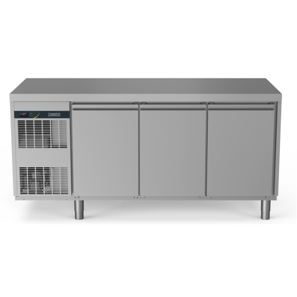 Zanussi - ZANUSSI 111037 NPT Active HP Tezgah Tip Buzdolabı, 3 Kapılı, Üstü Düz, 440 Lt