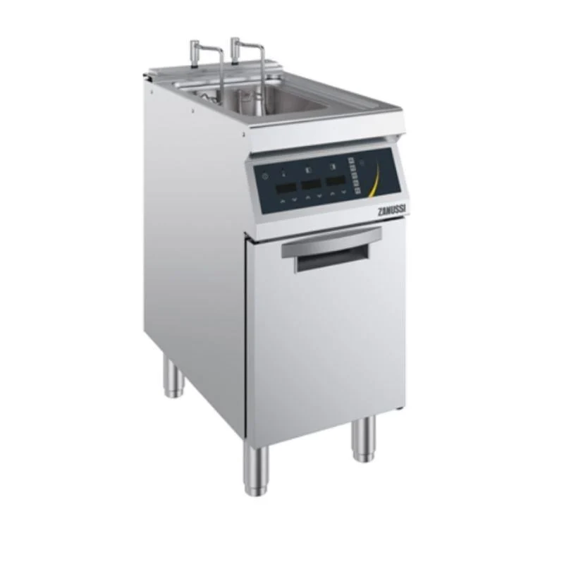 Zanussi - Zanussi Dolaplı 15 Litre Programlanabilir Dijital Endüstriyel Fritöz Elektrikli 40x70x85 cm 372083