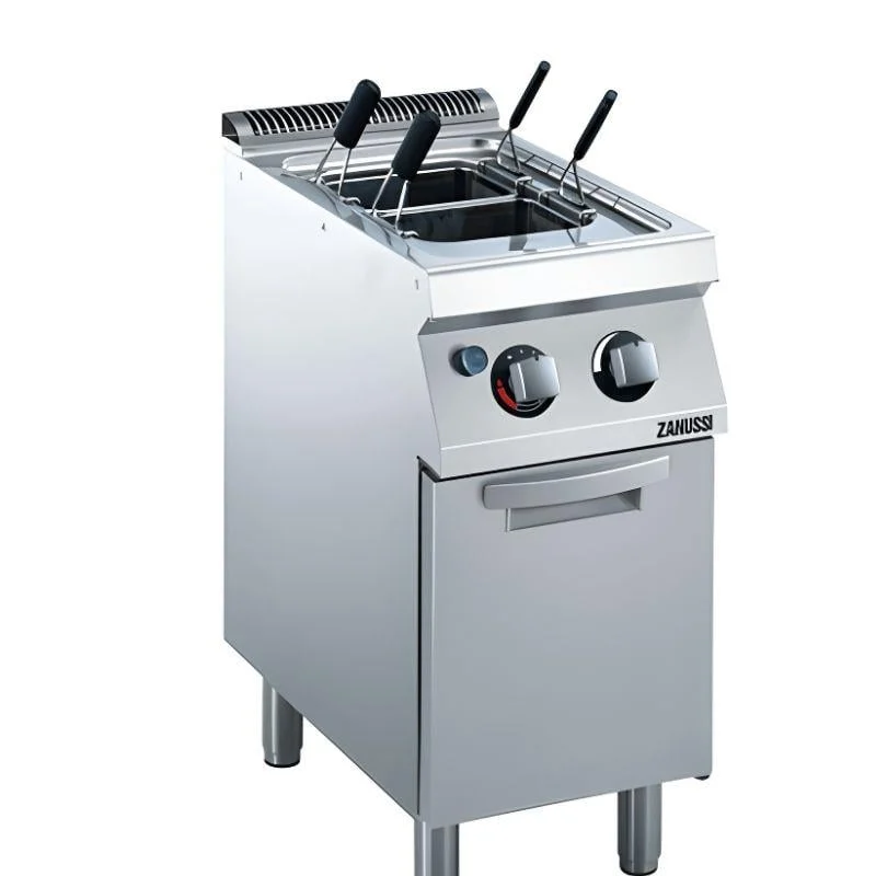 Zanussi - Zanussi Dolaplı 2 Sepetli 24,5 lt Makarna Haşlama Makinesi Gazlı 40x70x85 cm 372090
