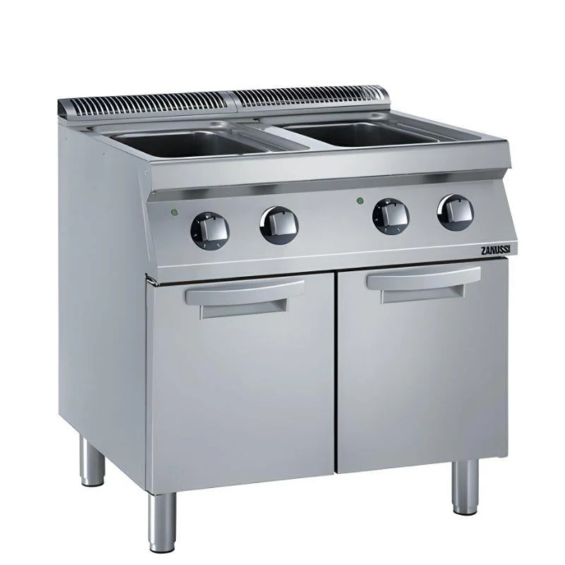 Zanussi - Zanussi Dolaplı 4 Sepetli 24,5+24,5 Litre Makarna Haşlama Makinesi Elektrikli 80x70x85cm 372099