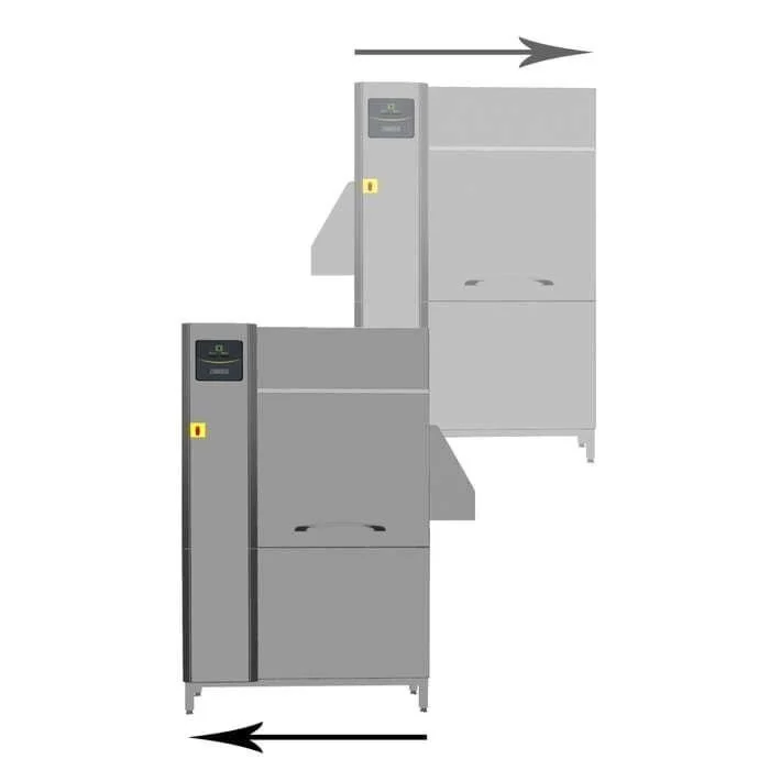 Zanussi - Zanussi Tek Durulamalı Konveyörlü Bulaşık Yıkama Makinesi 534408